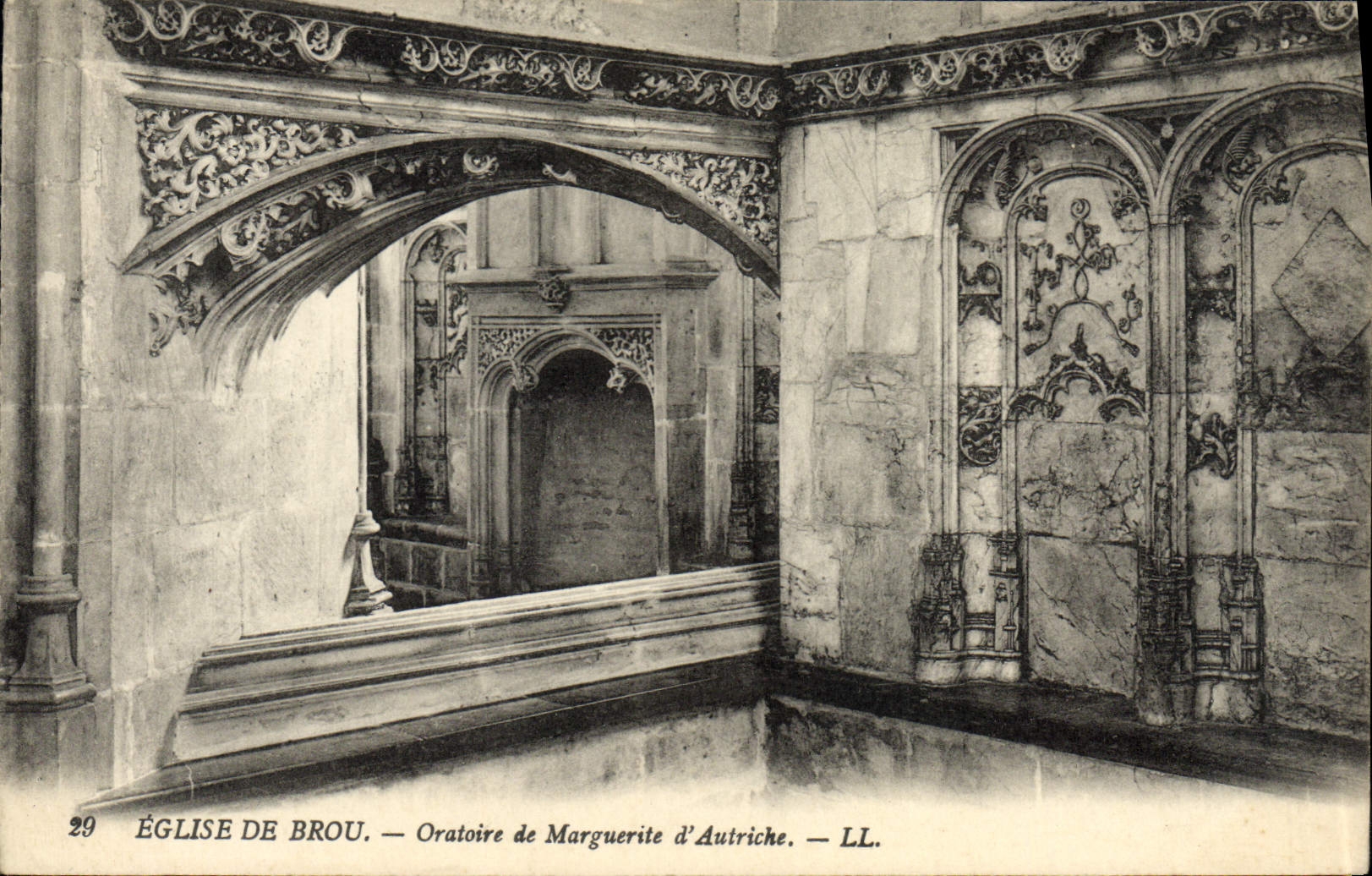 CPA Brou Oratoire de Marguerite d'Autriche