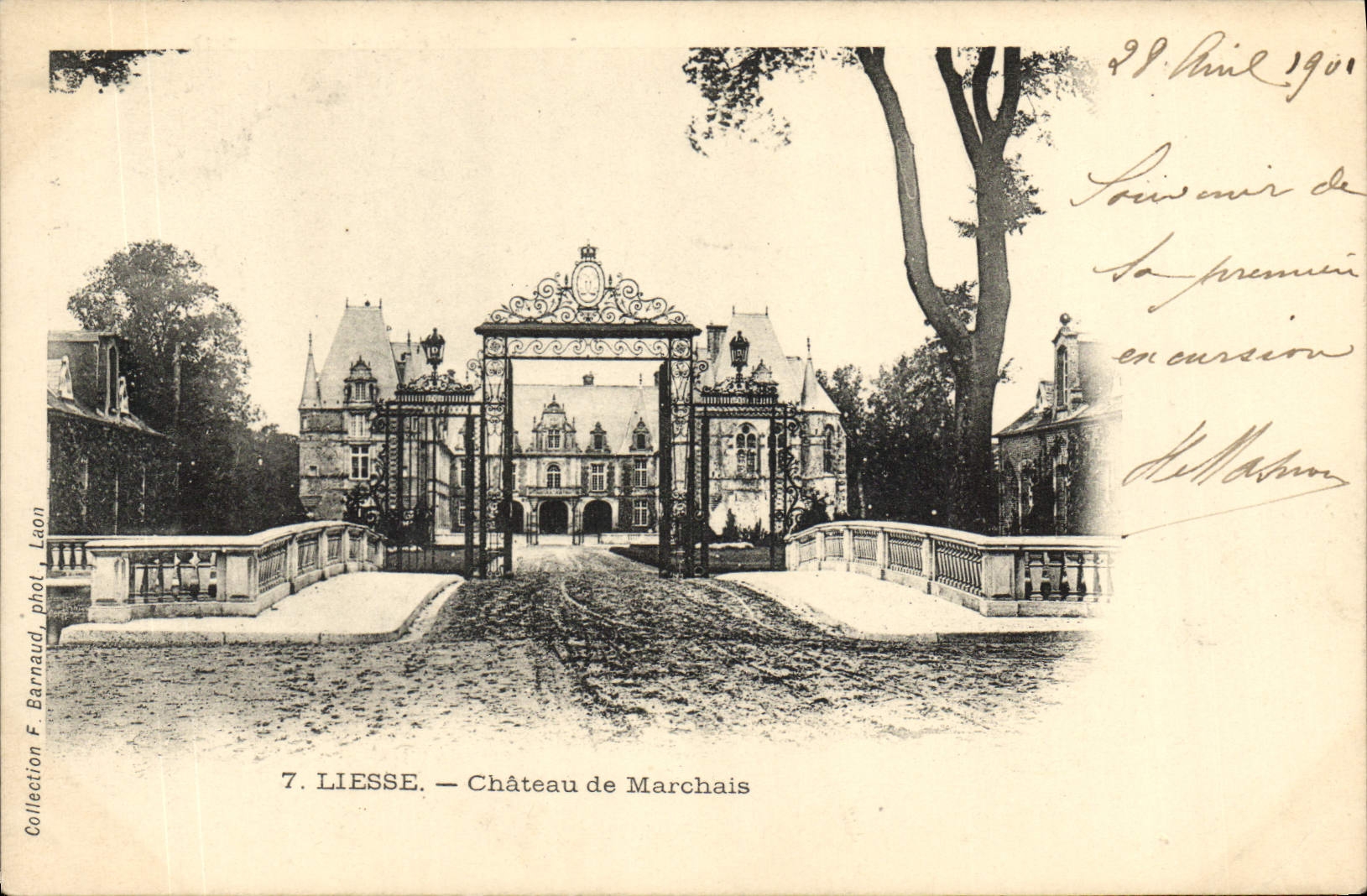 CPA Liesse Chateau de Marchais 