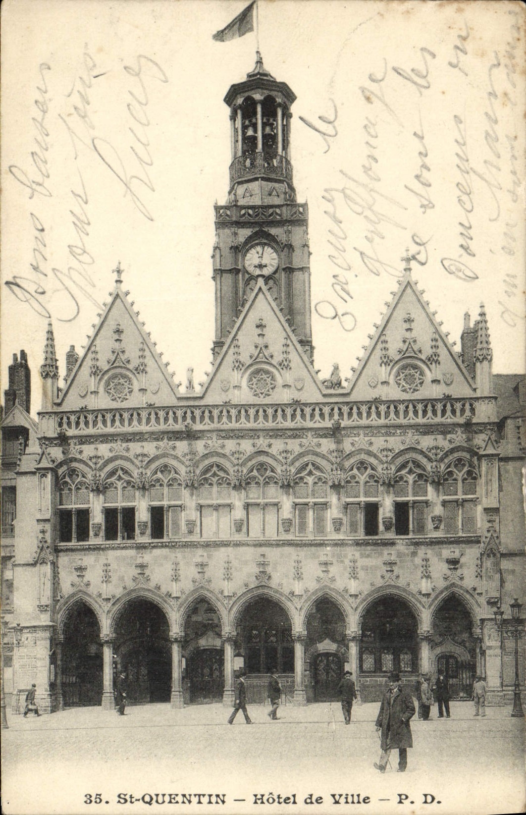 Hotel del St Quentin de la POSTAL de la VENDIMIA de barato