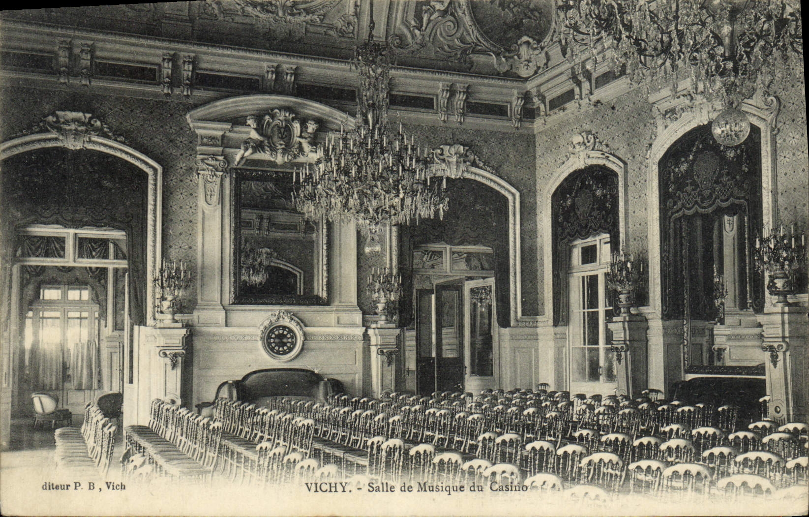 CPA Vichy Salle de Musique du Casino