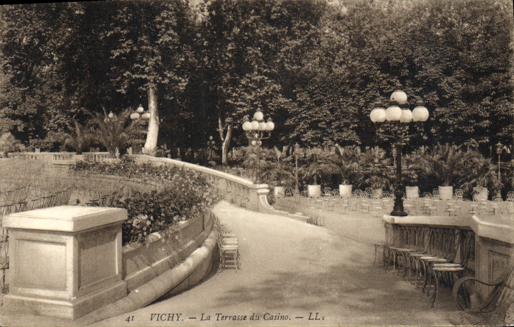 CPA Vichy La Terrasse du Casino