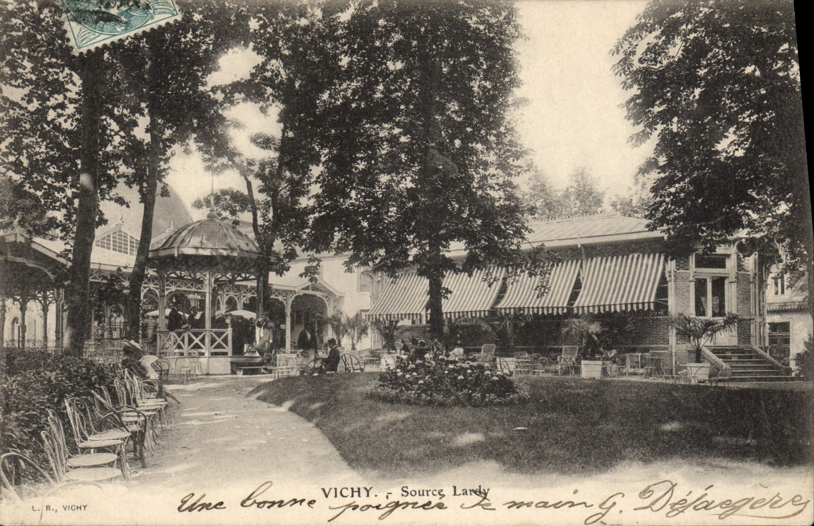 CPA Vichy Source Lardy 