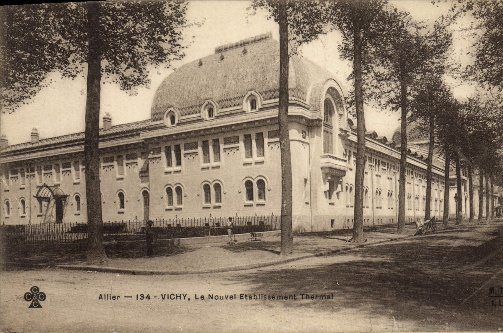 CPA Vichy Le Nouvel Etablissement Thermal