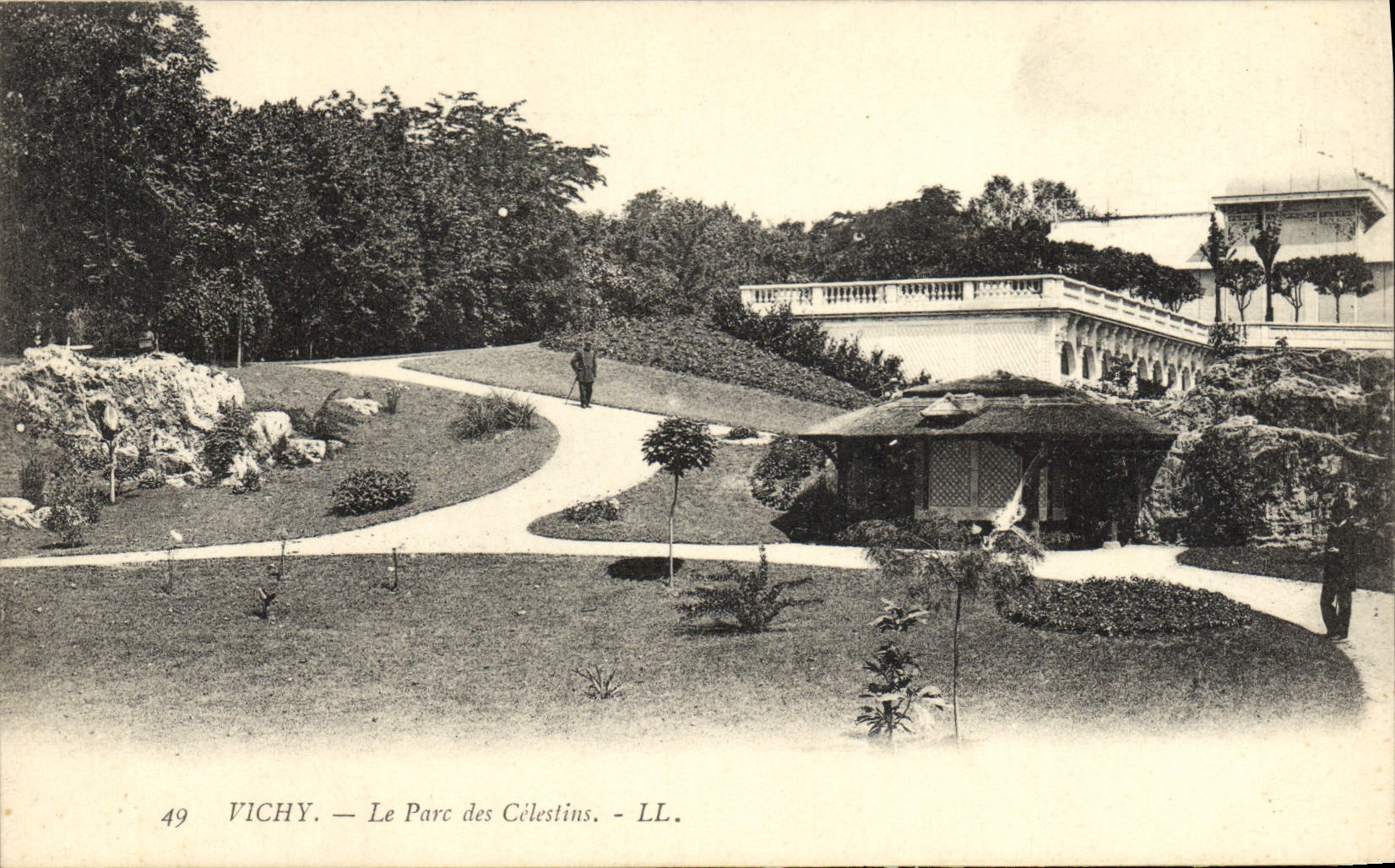 CPA Vichy Le Parc des Celestins