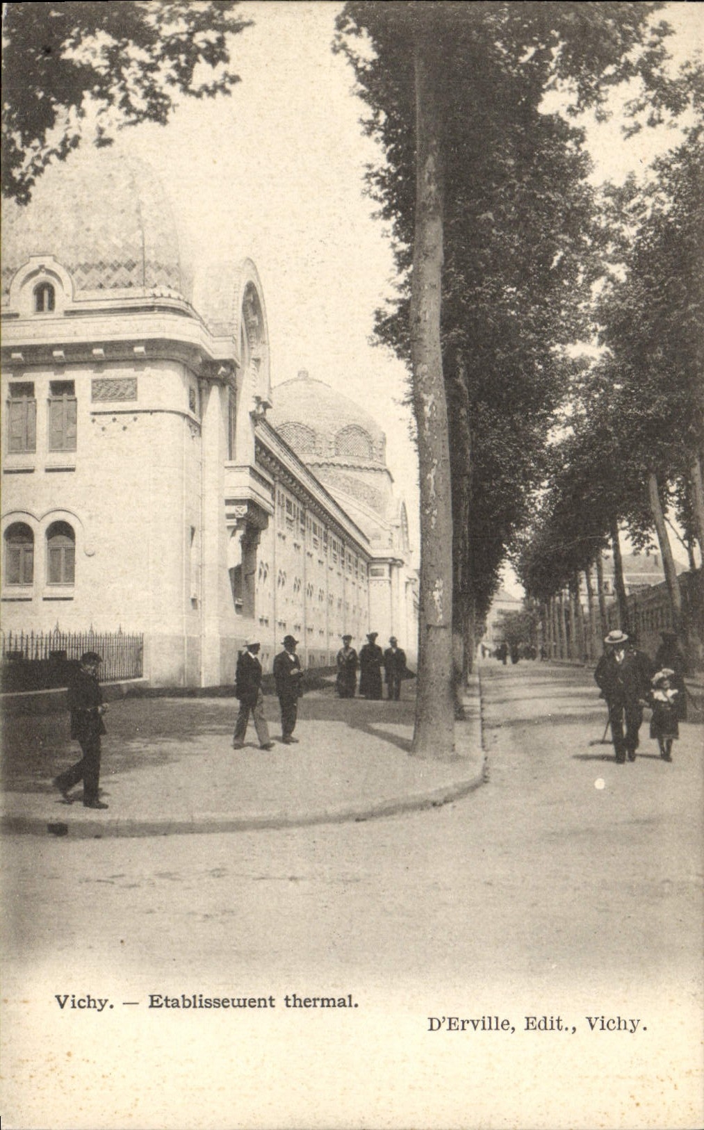 CPA Vichy Etablissement thermal