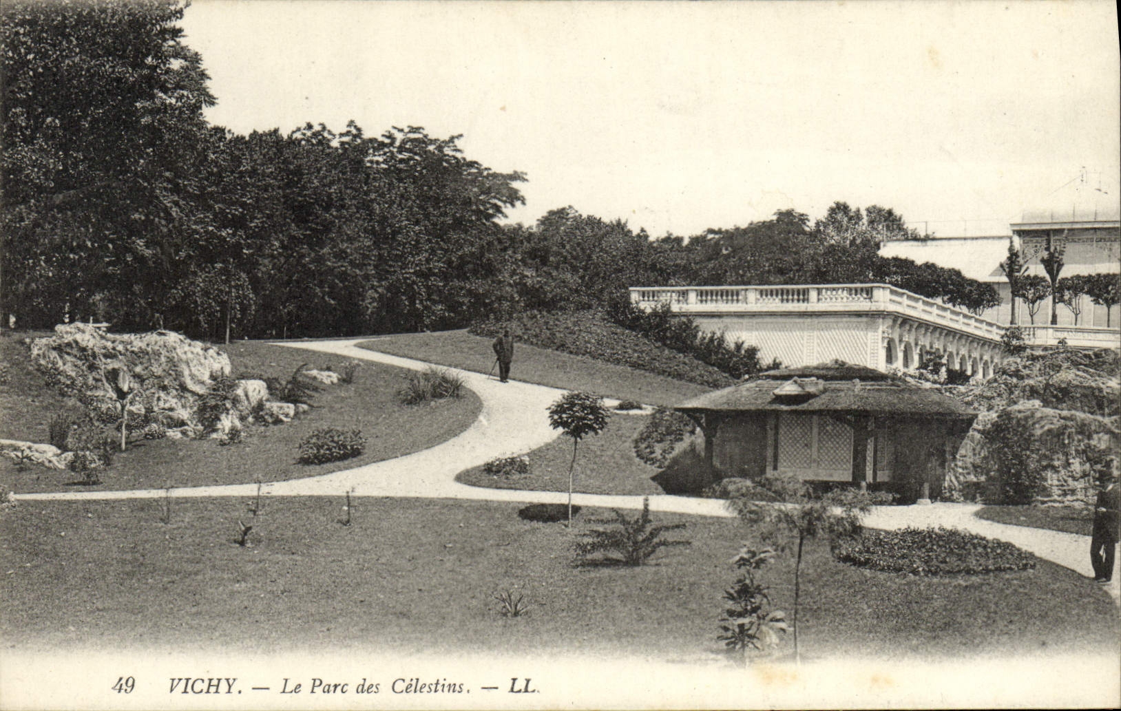 CPA Vichy Le Parc des Celestins 
