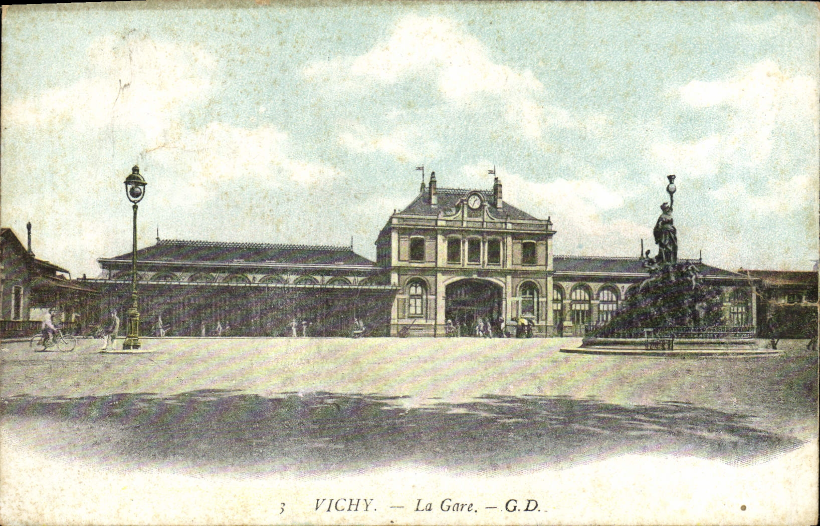CPA Vichy La Gare