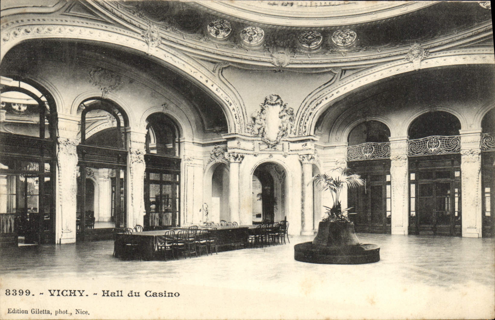 CPA Vichy Hall du Casino
