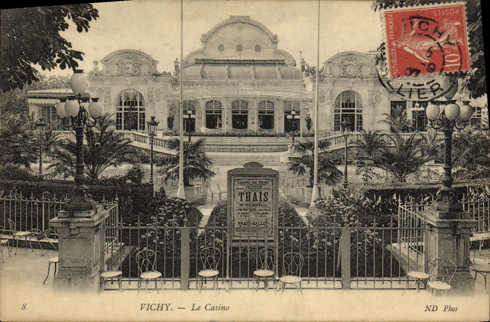 CPA Vichy Le Casino