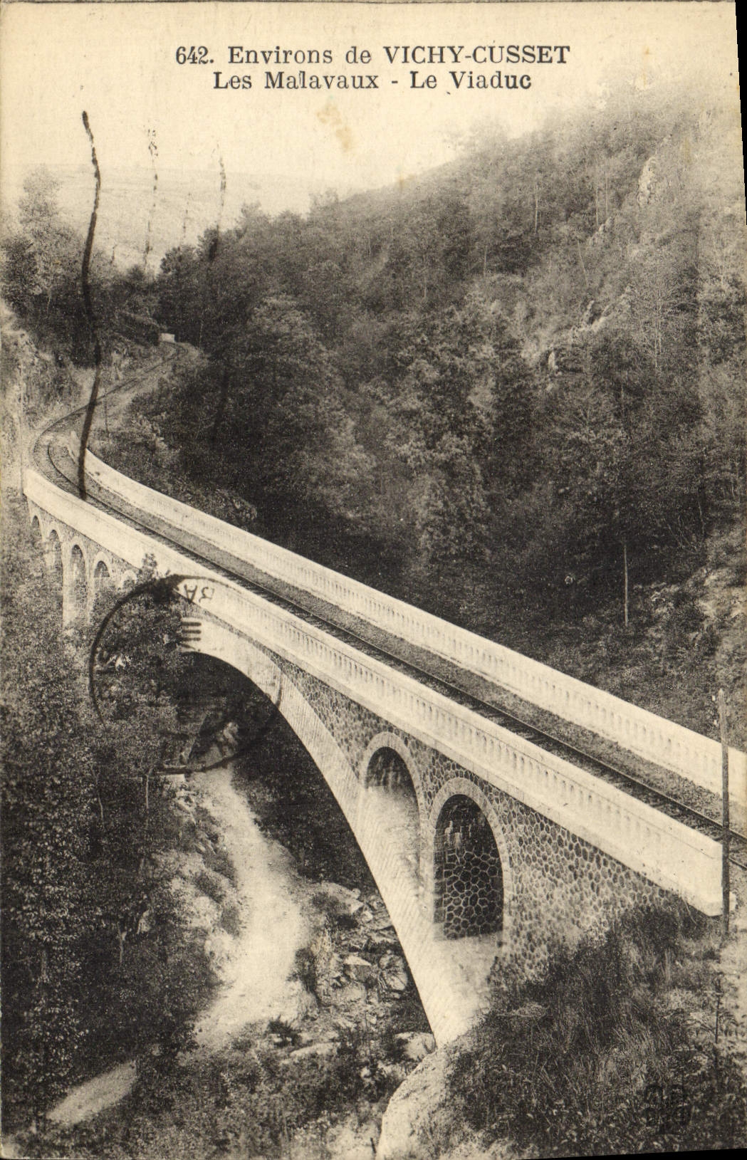 CPA Environs De Vichy Cusset Les Malavaux Le Viaduc
