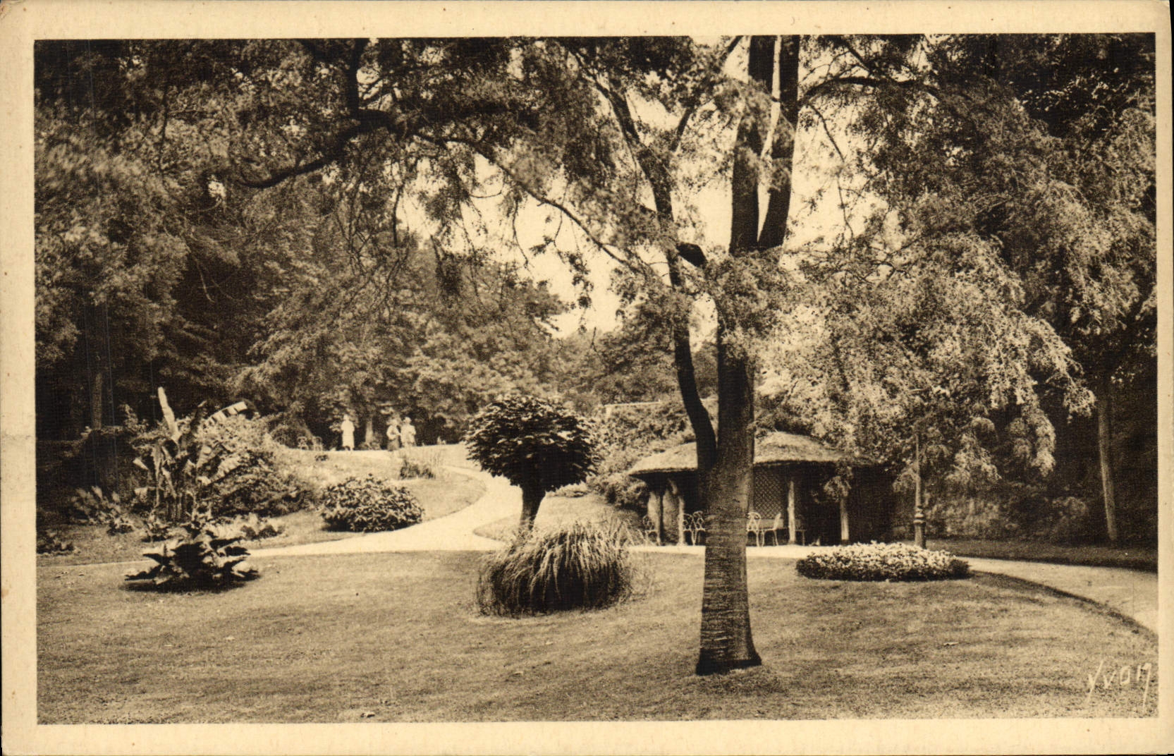 CPA Vichy Le Parc Des Celestins