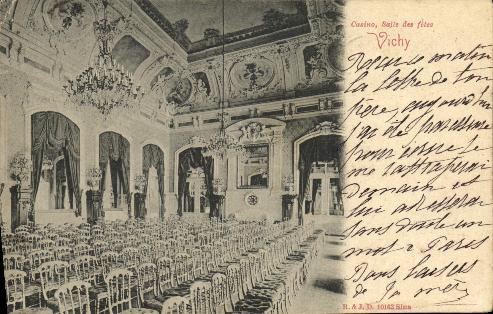 CPA Casino Salle Des Fetes Vichy