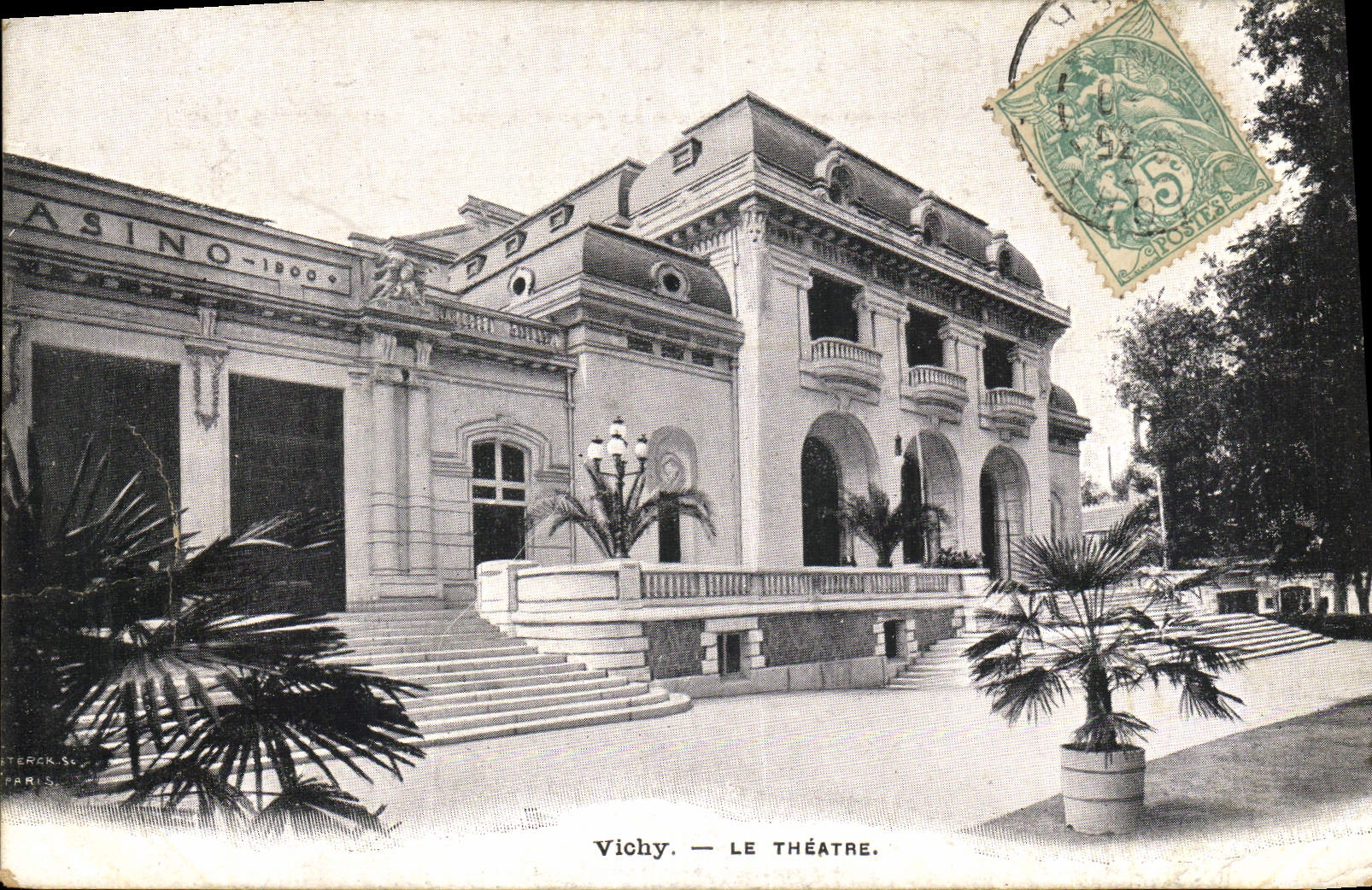 CPA Vichy Le Theatre