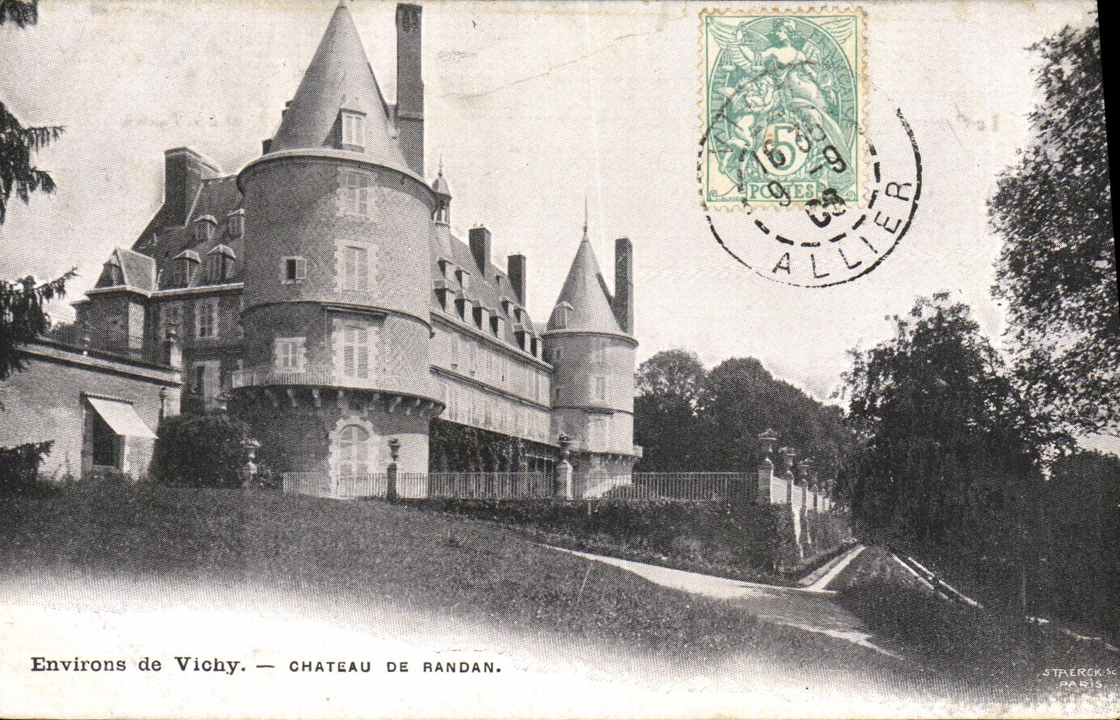 CPA Environs De Vichy Chateau De Randan