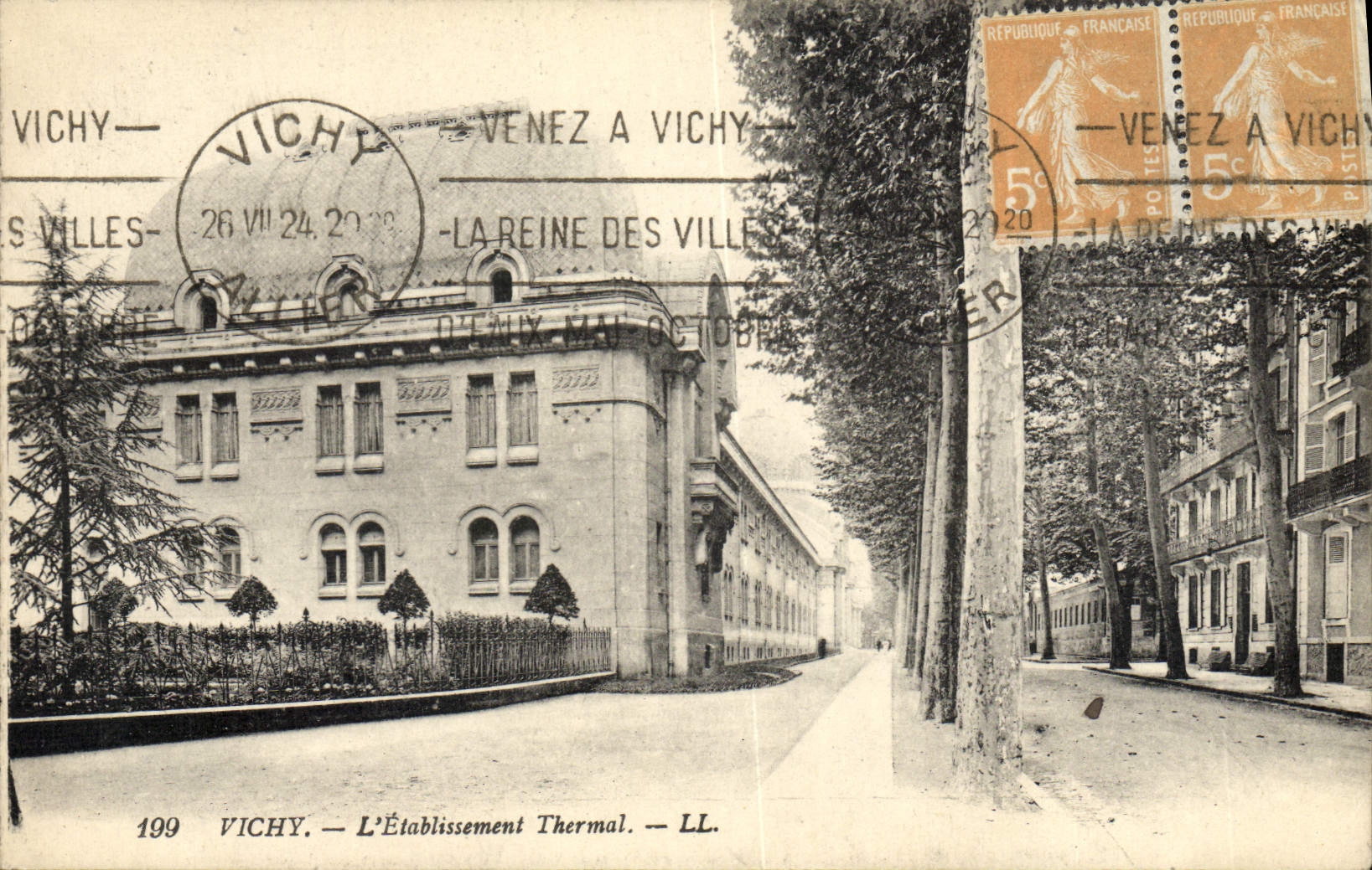 CPA Vichy L'Etablissement thermal