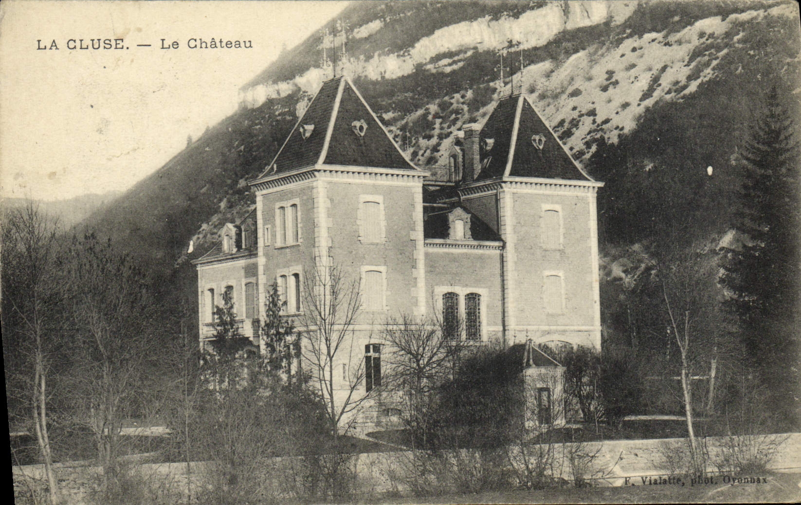 CPA La Cluse Le Chateau