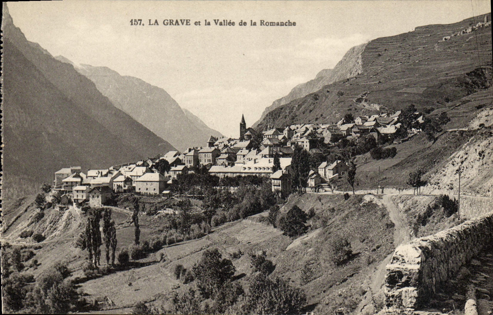CPA La Grave Et la vallee de la romanche