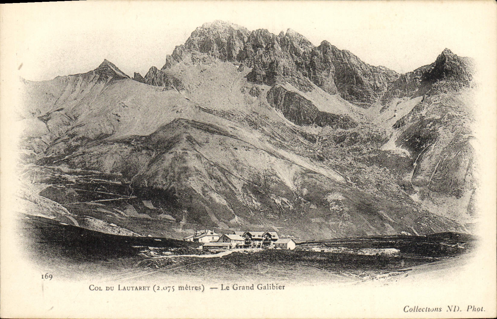 CPA Col Du Lautaret Le Grand Galibier
