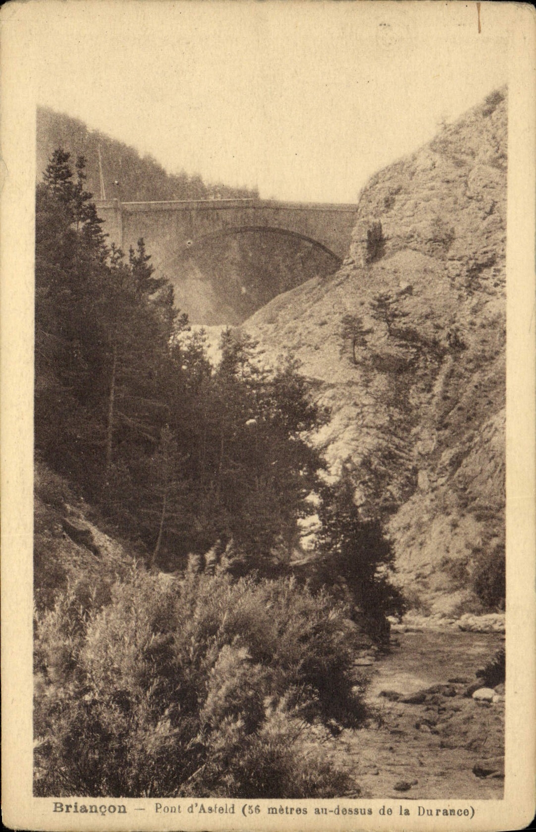 CPA Briancon Pont D'Asfeld