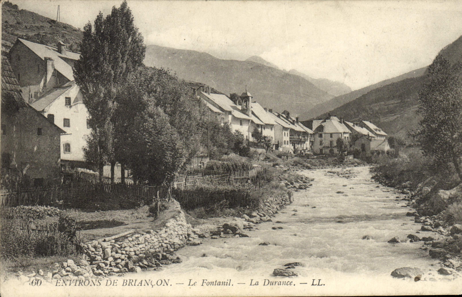 CPA Environs De Briancon Le Fontanil La Durance