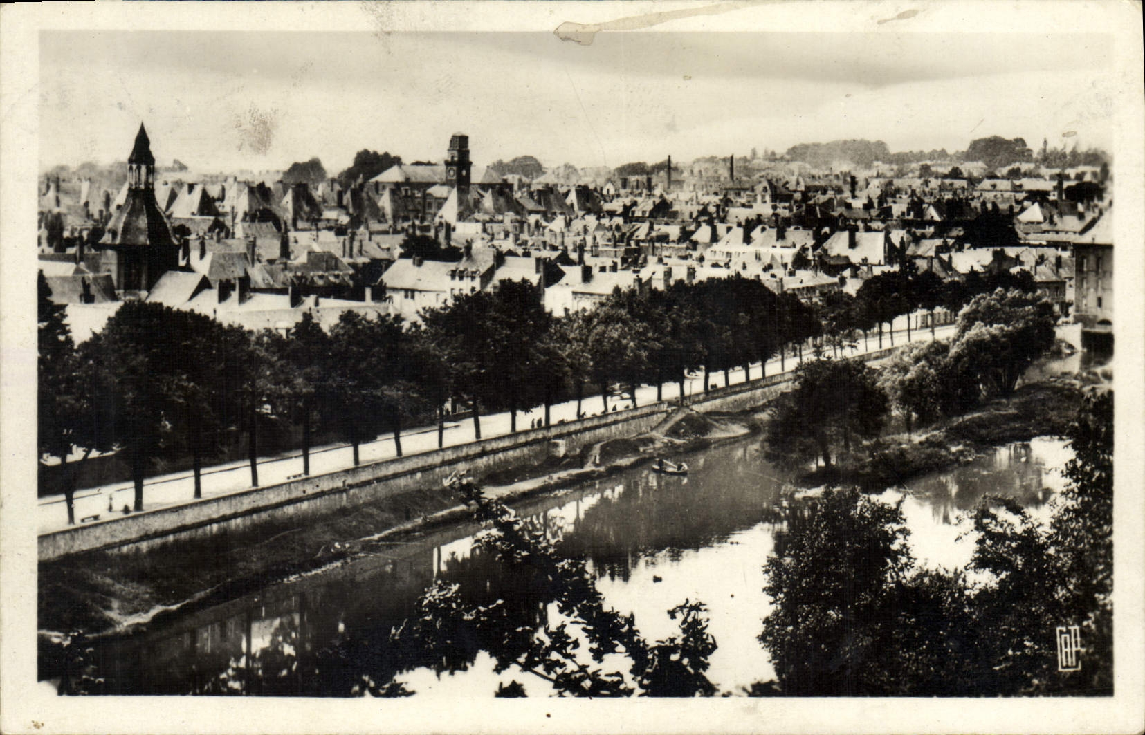 CPA Charleville Vue Panoramique Prise du mont Olympe