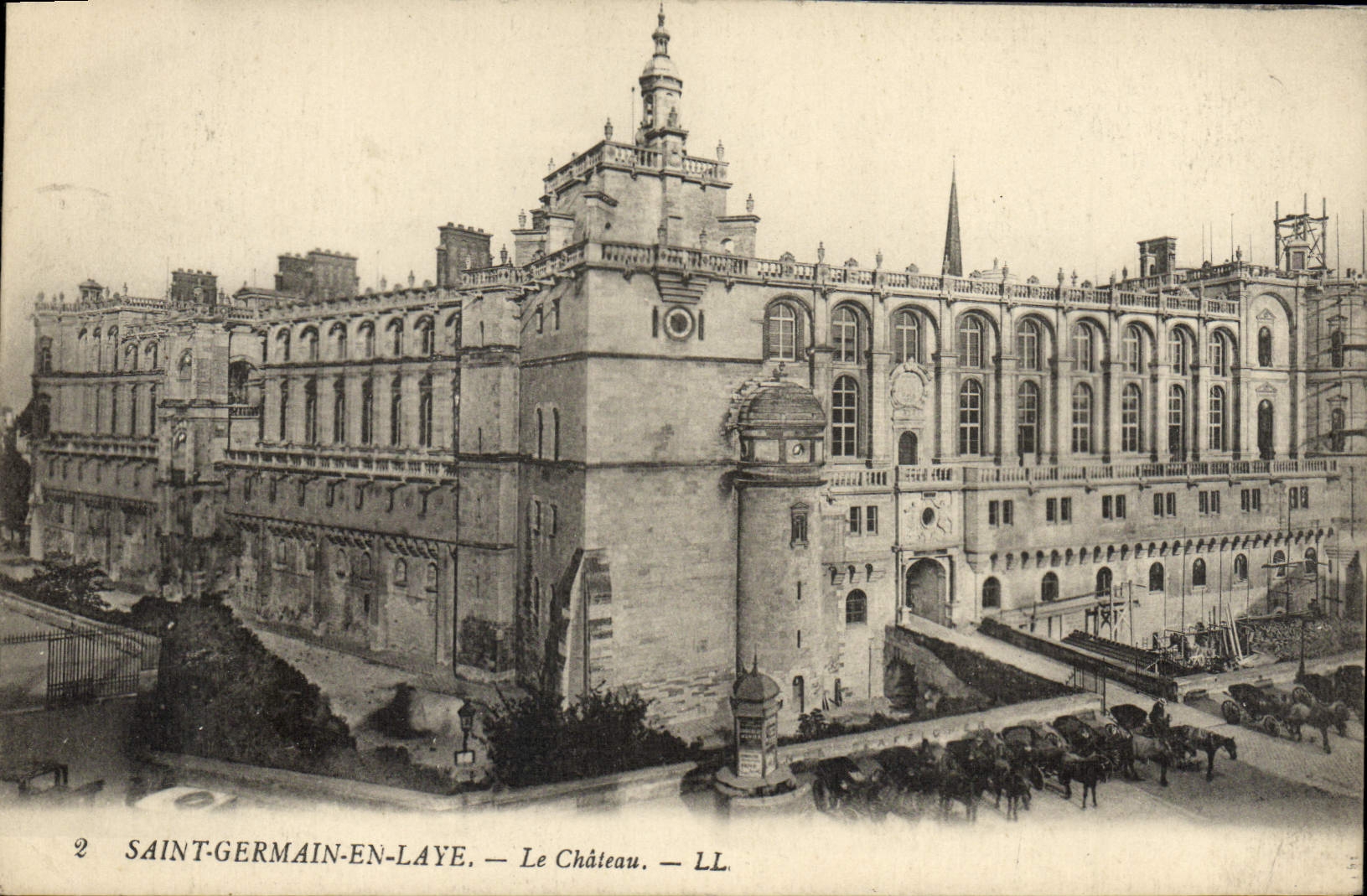 CPA Saint Germain En Laye Le Chateau