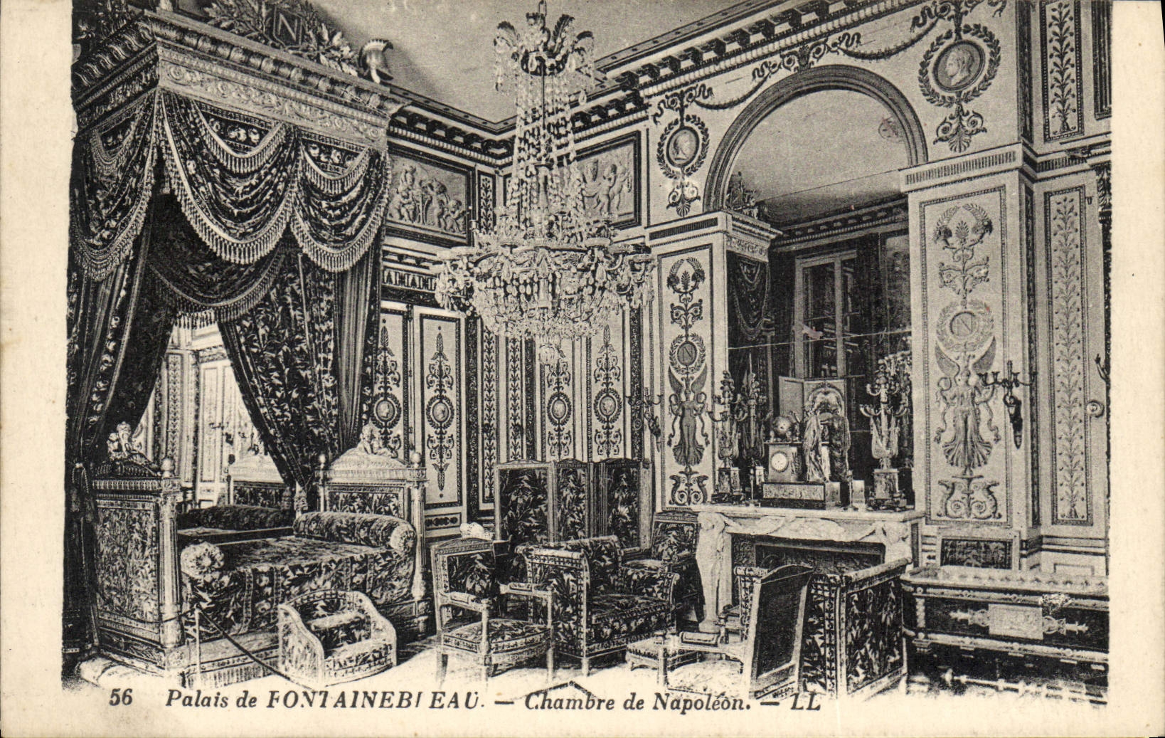 CPA Palais De Fontainebleau Chambre De Napoleon