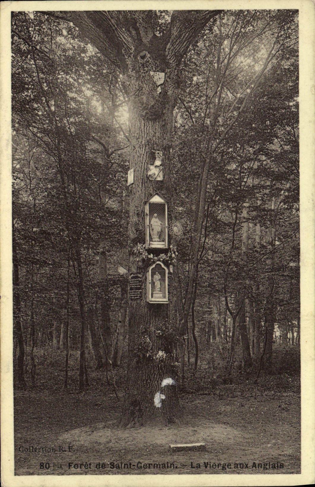 CPA Foret de Saint Germain La Vierge aux Anglais