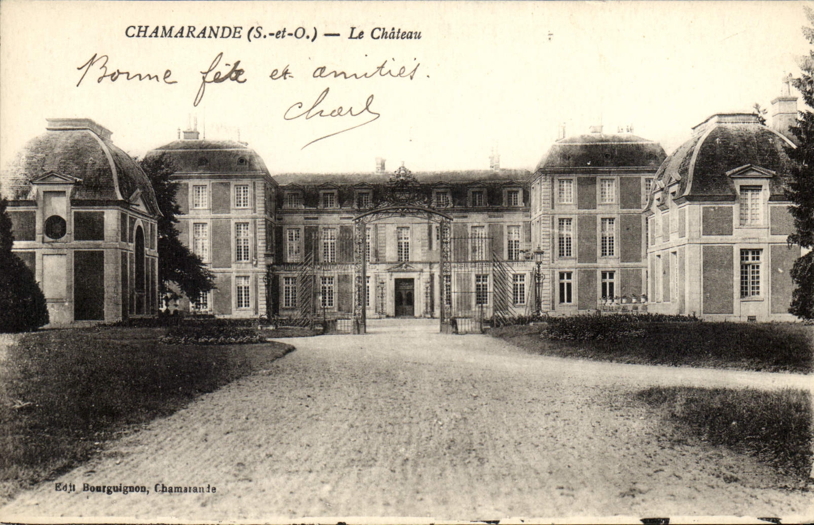 CPA Chamarande Le Chateau