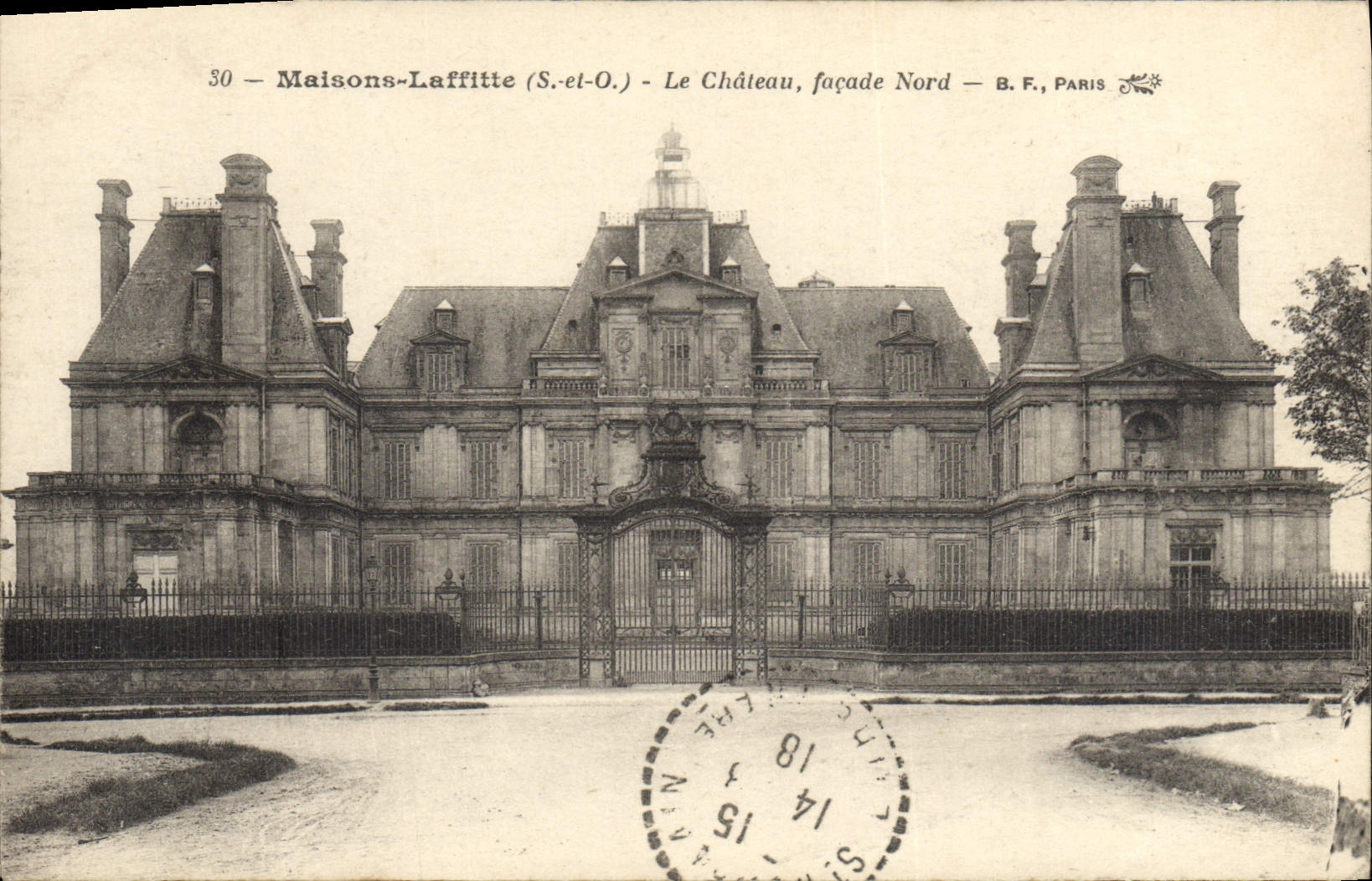 CPA Maisons Laffitte Le Chateau