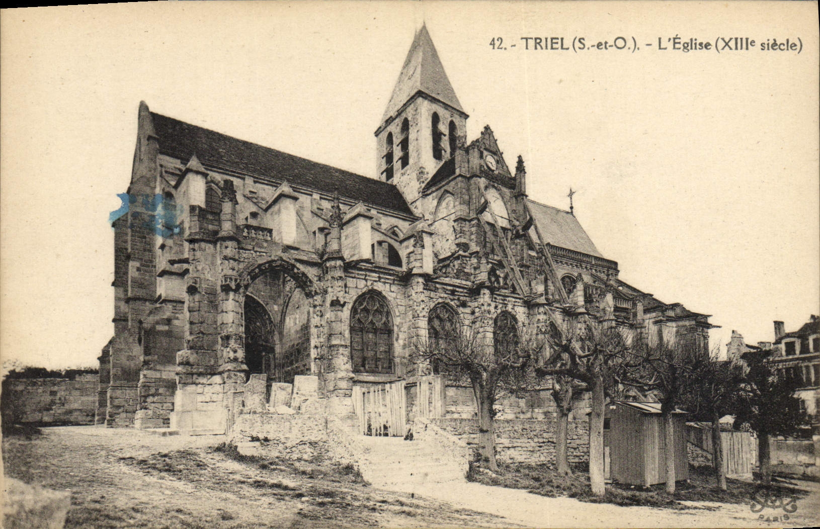 CPA Triel L'Eglise
