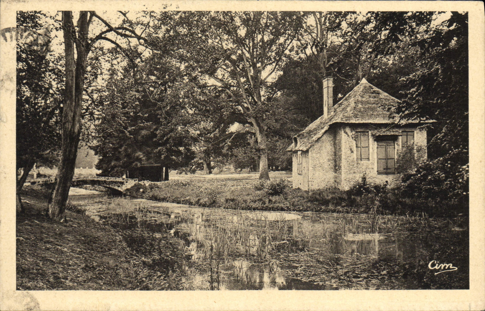 CPA Rambouillet Le pavillon des coquillages
