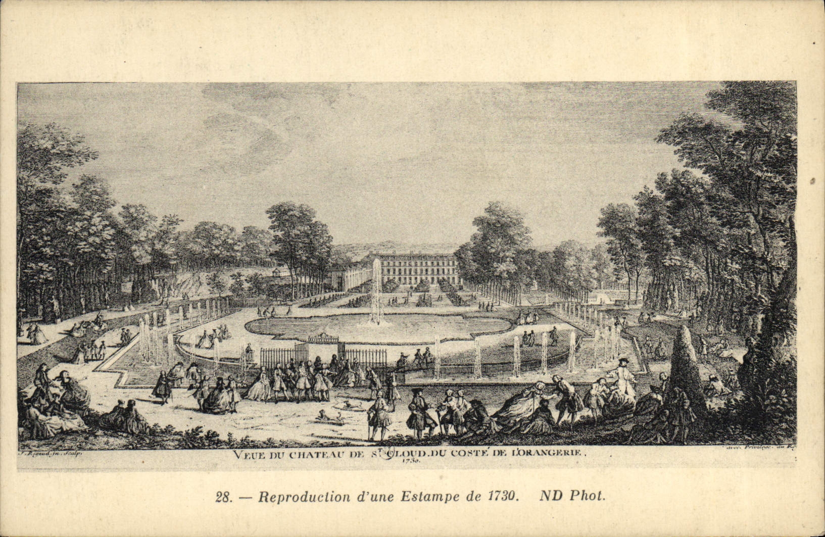 CPA Chateau de St cloud