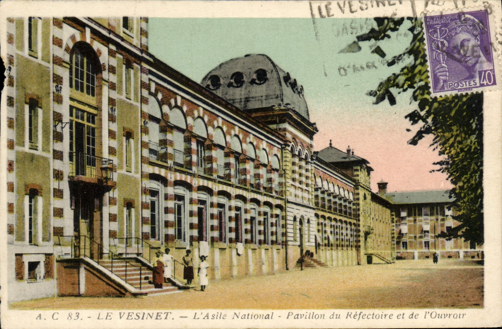 CPA Le Vesinet L'Asile National Pavillon du Refectoire et de l'Ouvroir