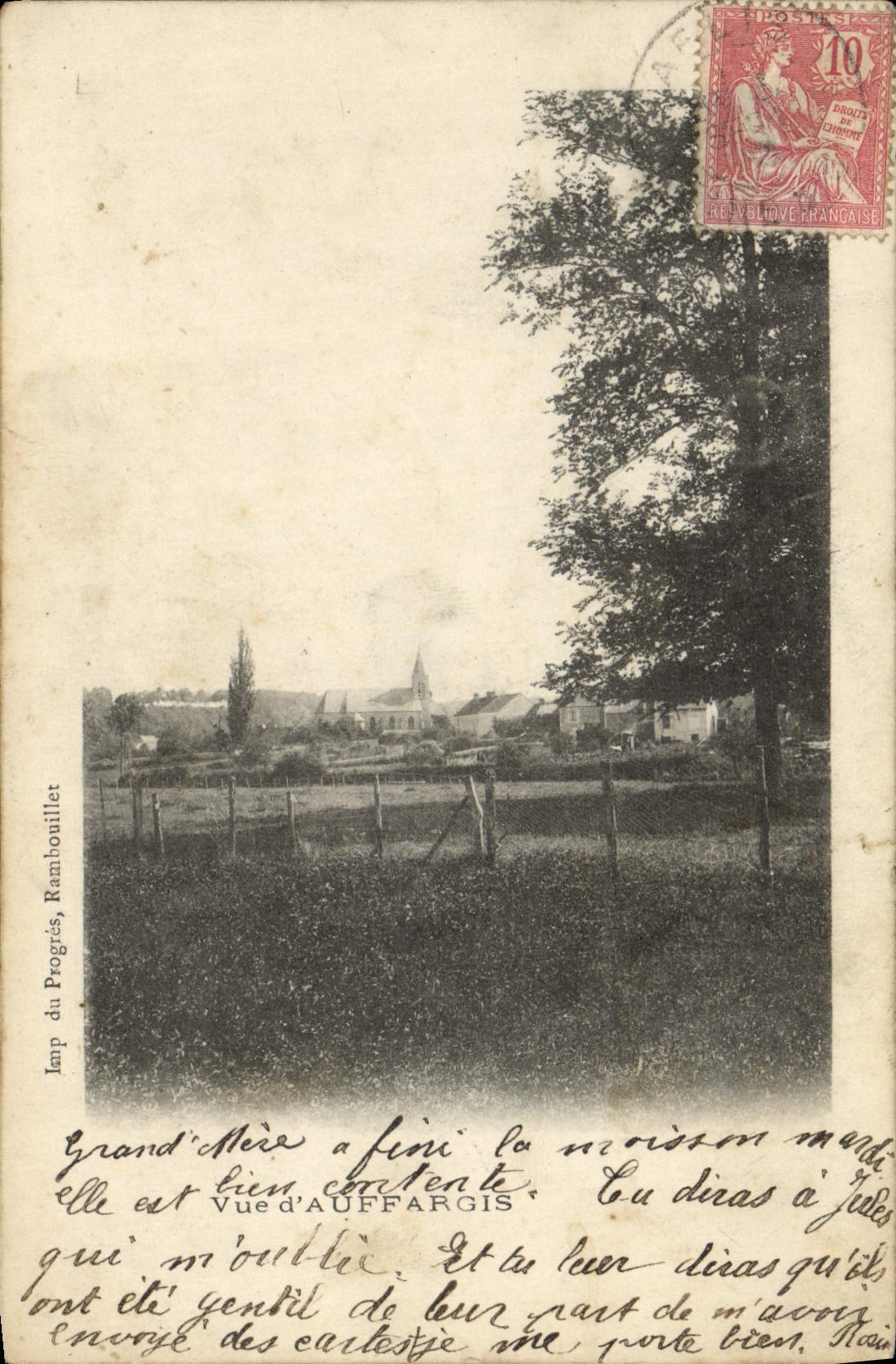 CPA Ville d'Auffargis 