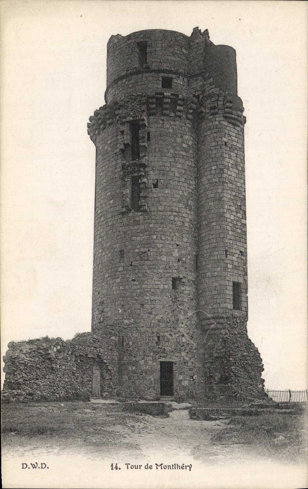 Vuelta de la POSTAL de la VENDIMIA de Montihery