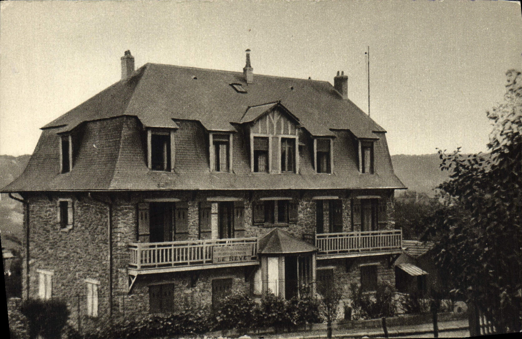 CPA Villa Le Reve a Sevres