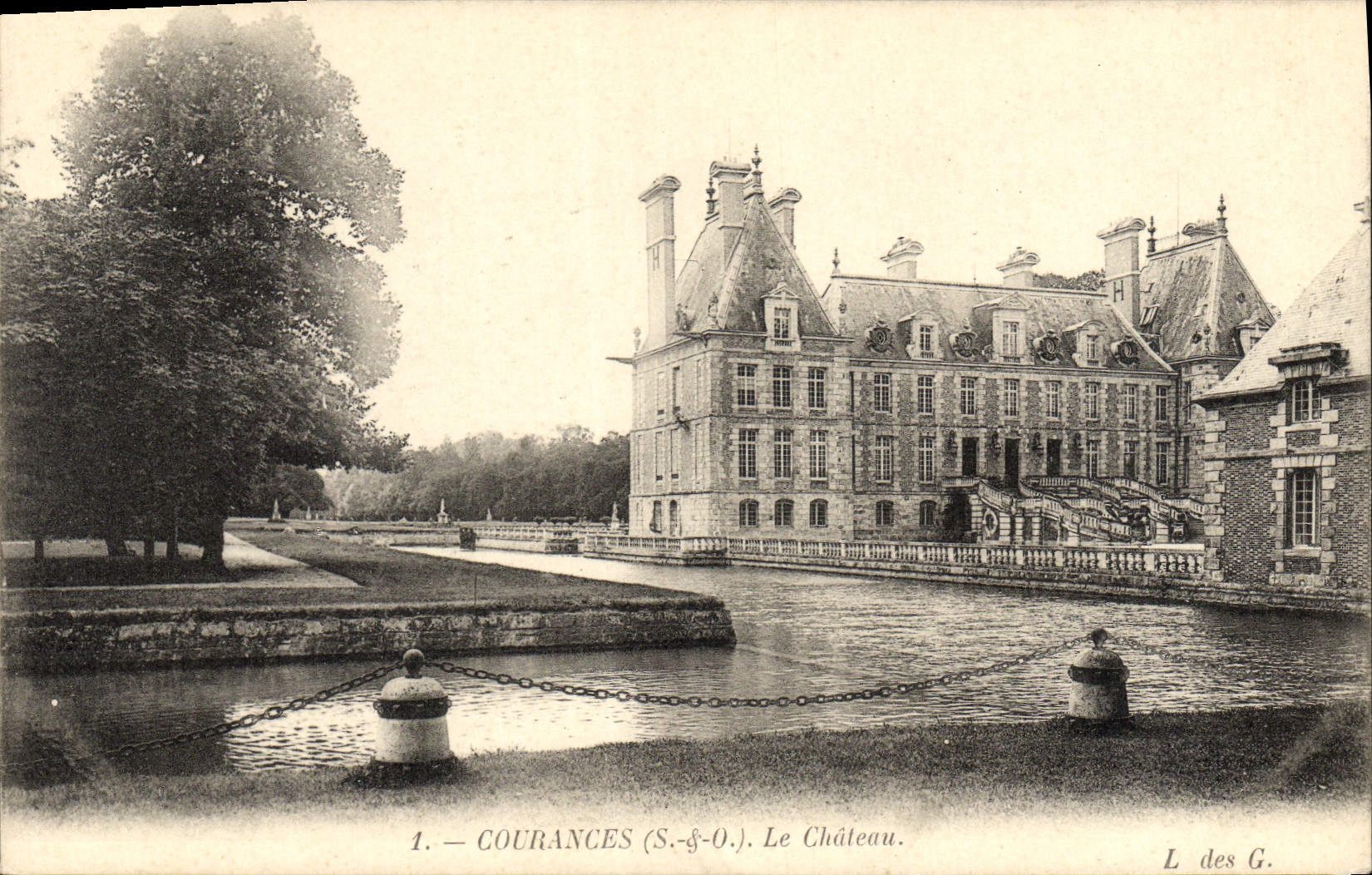 CPA Courances Le Chateau 