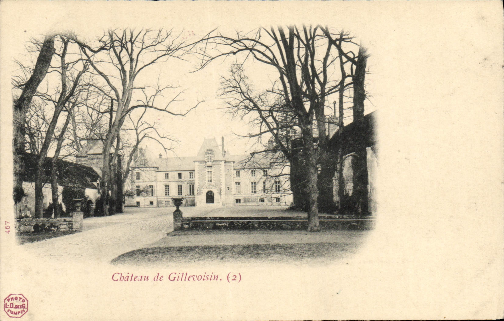 CPA Chateau de Gillevoisin 