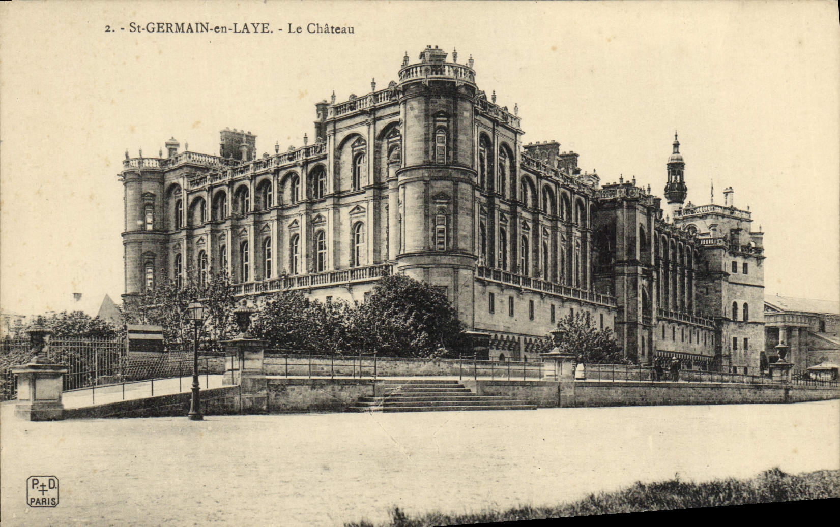 CPA St Germain en Laye Le Chateau 