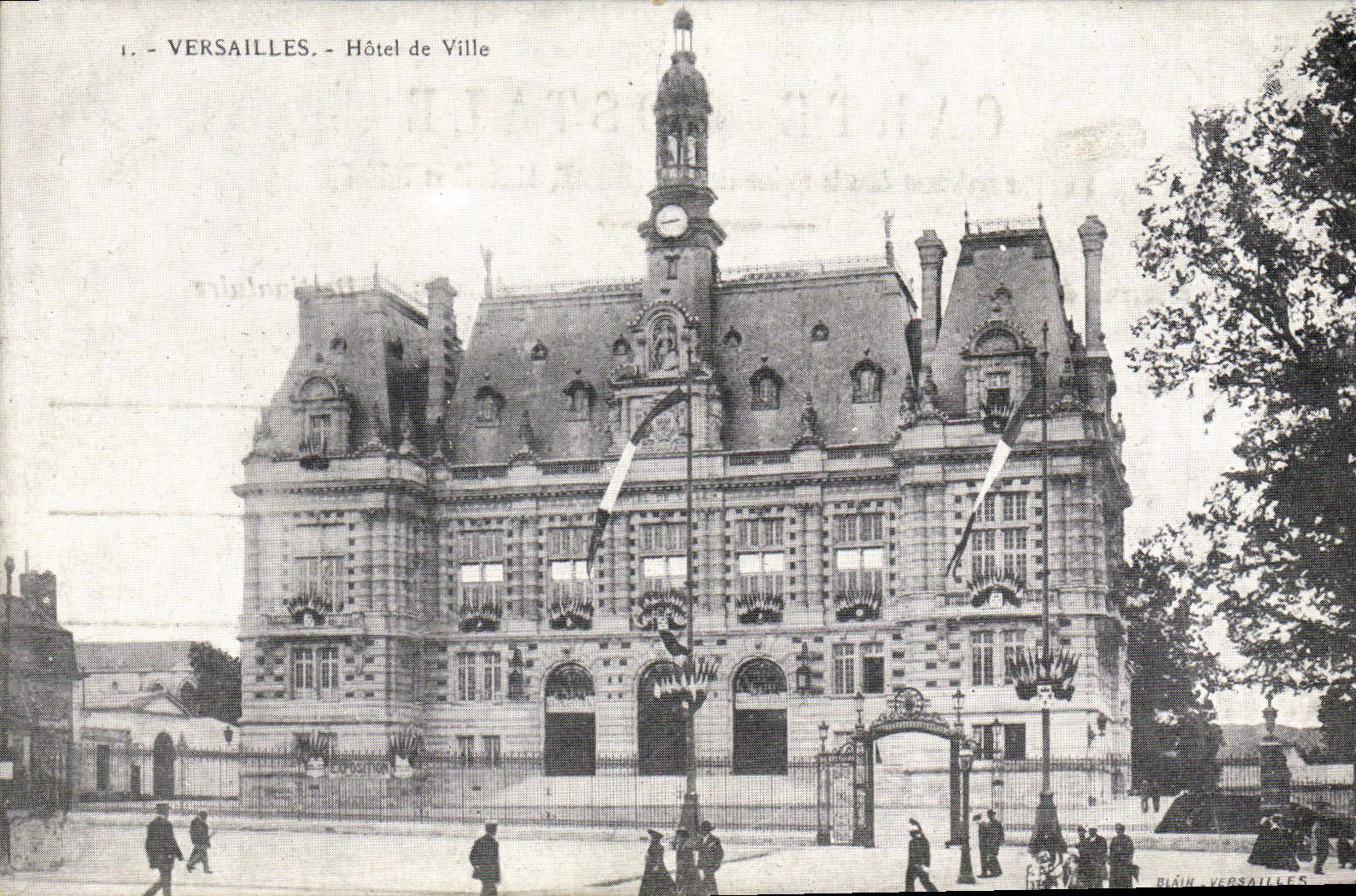 CPA Versailles Hotel de Ville 