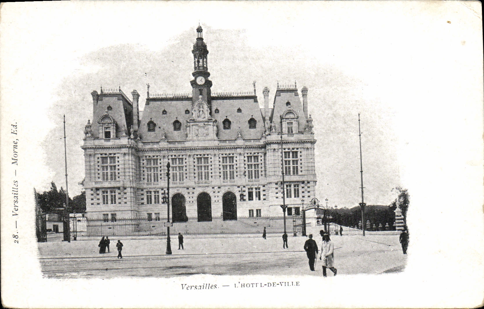 CPA Versailles L'Hotel de Ville 