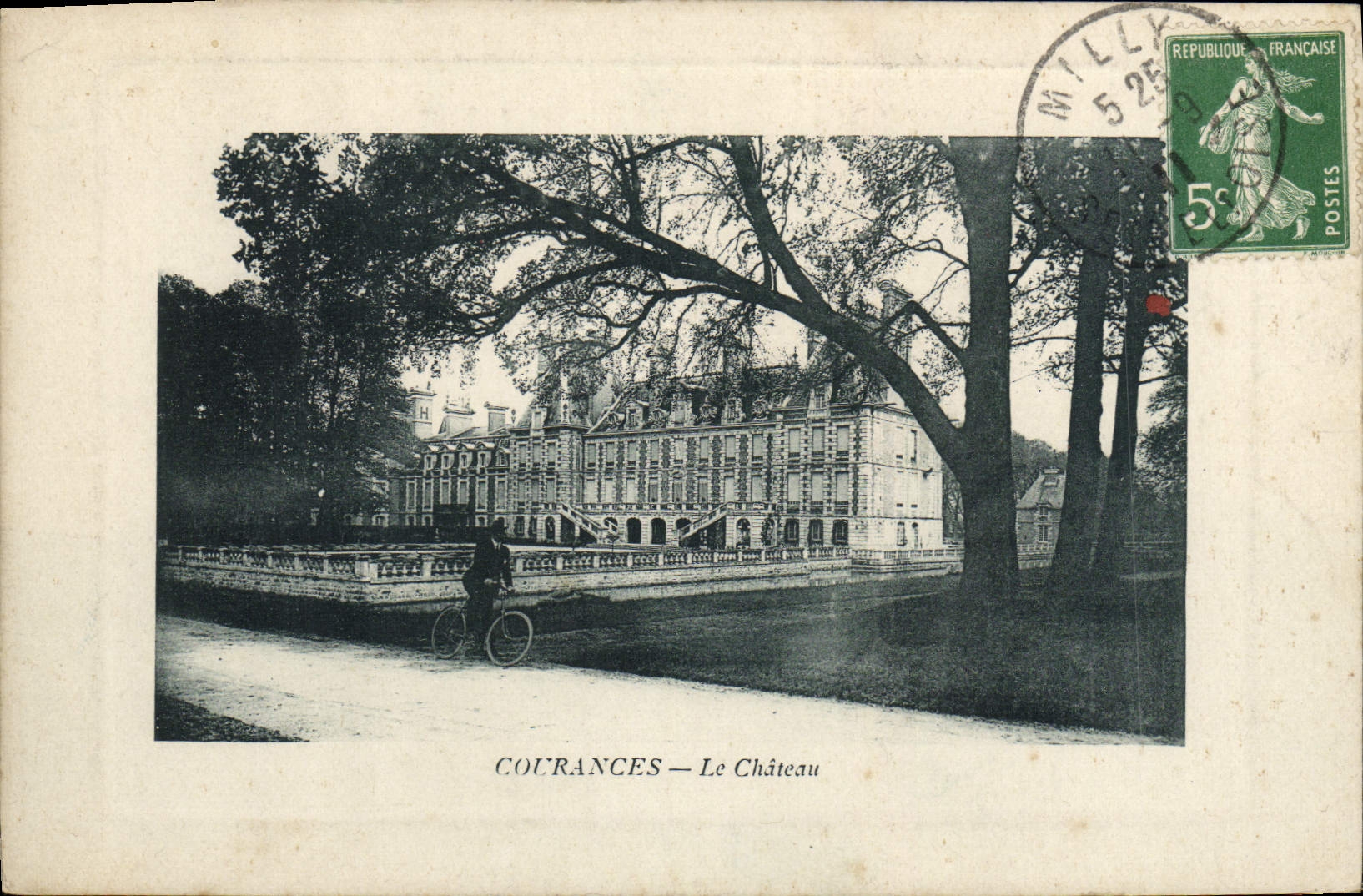 CPA Courances Le Chateau