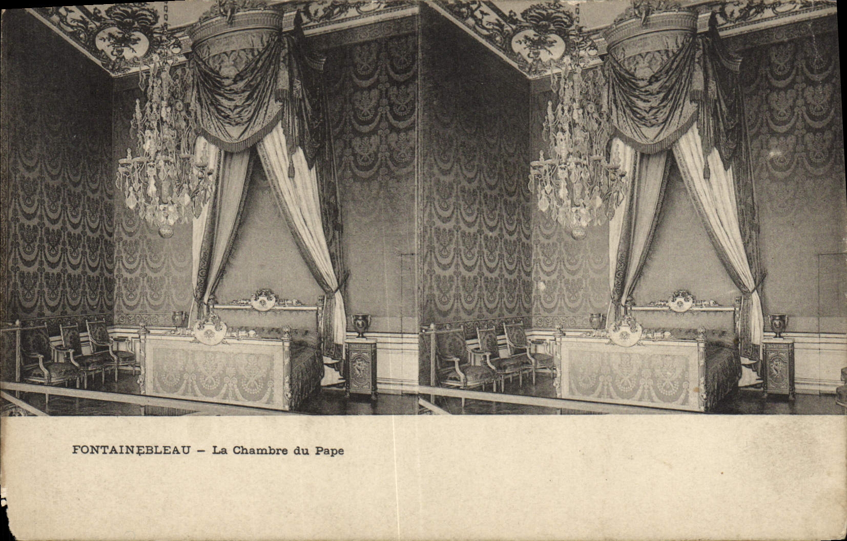 CPA Fontainebleau La Chambre Du Pape