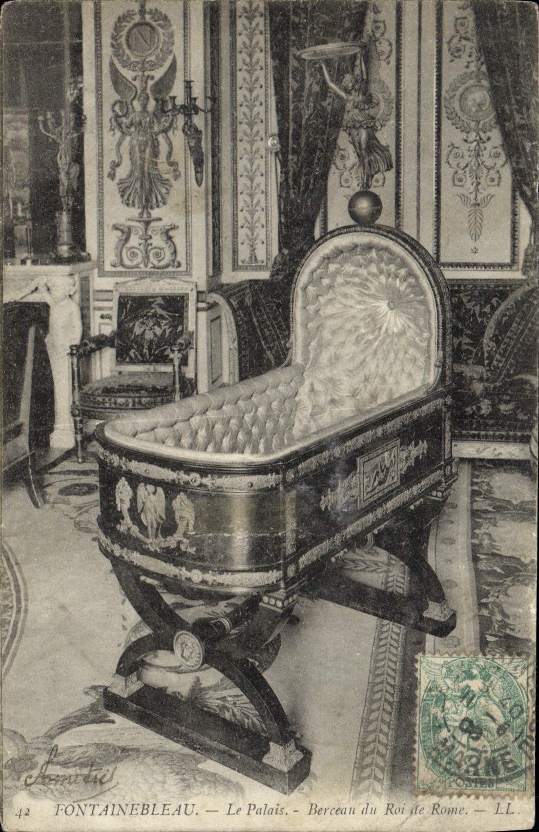 CPA Fontainebleau Le Palais Berceau Du Roi De Rome Napoleon II