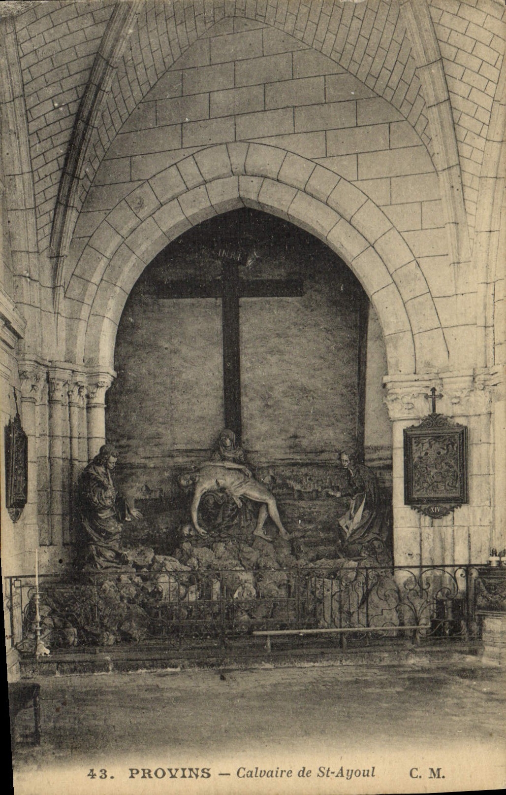 CPA Provins Calvaire De St Ayoul