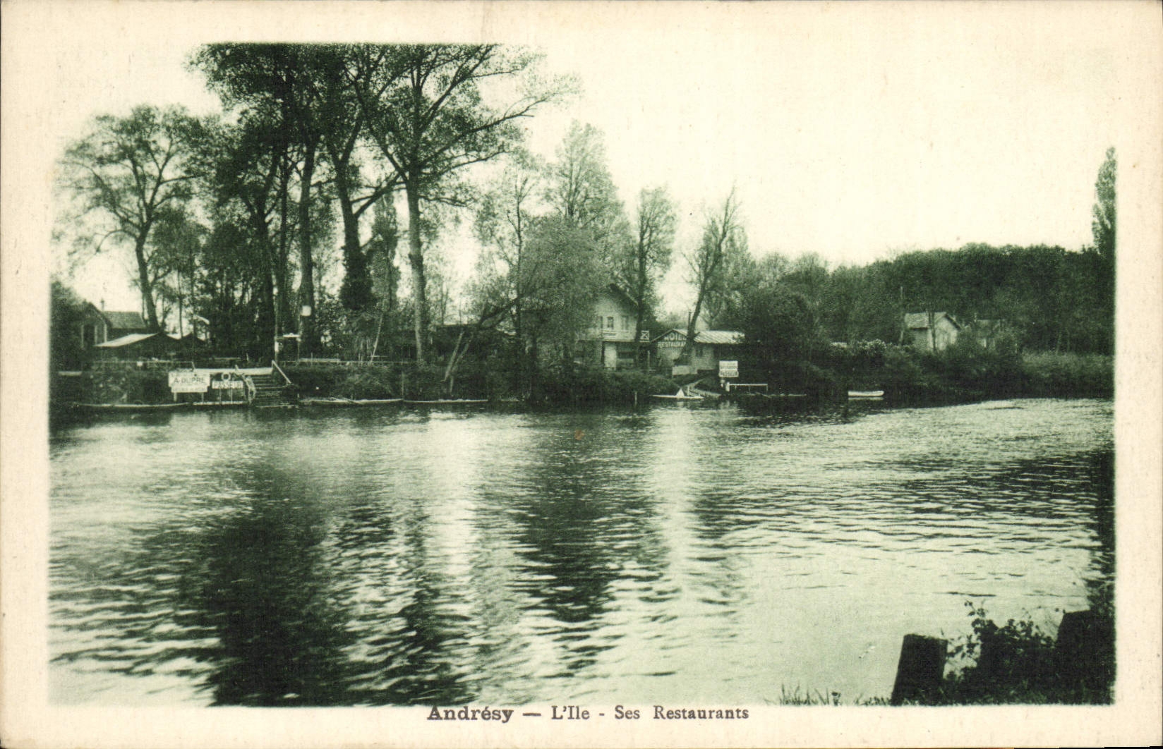 CPA Andresy L'Ile Ses Restaurants