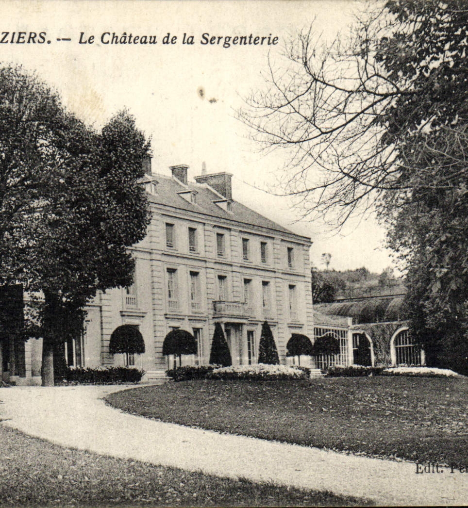 CPA Juziers Le Chateau De La Sergenterie