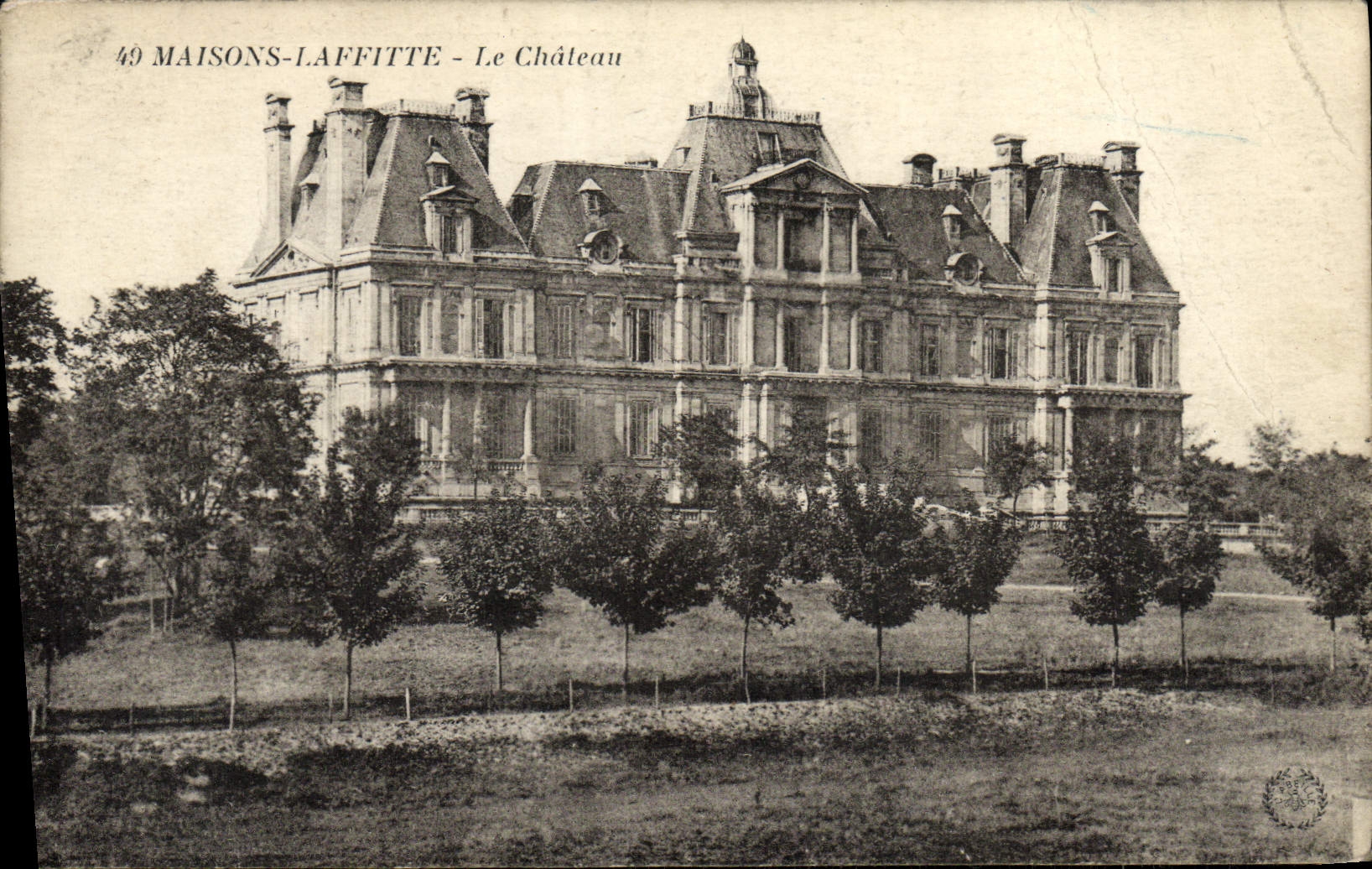 CPA Maisons Laffitte Le Chateau