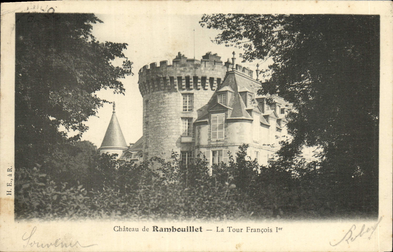 CPA Chateau De Ramboillet La Tour Francois 1er